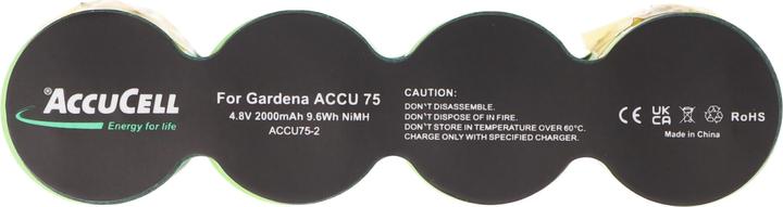 Actual product image AccuCell Akku Gardena ACCU 75, ACCU75 mit Lötfahnen
