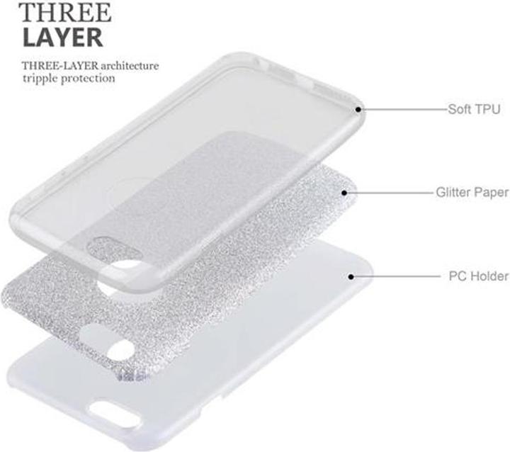 Productafbeelding Cadorabo TPU glitter (3-delig) hoesje (Apple iPhone 6)
