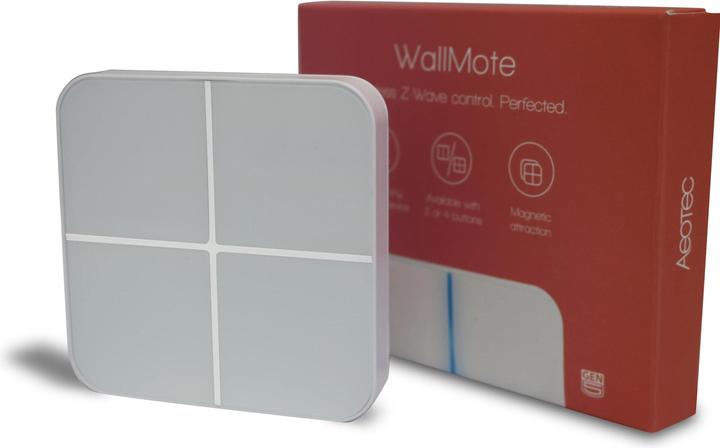 Image du produit Aeotec Z-Wave WallMote Quad