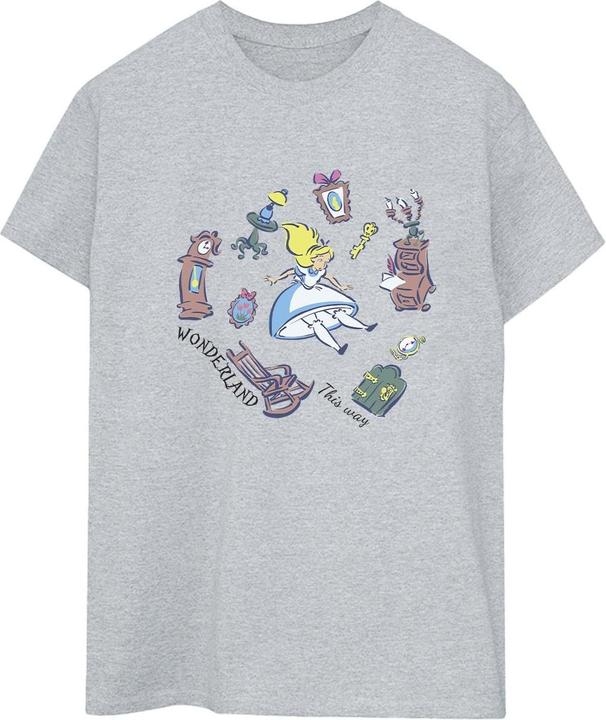 Disney Alice In Wonderland Falling TShirt