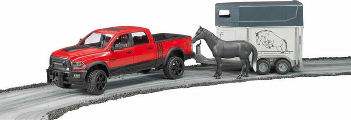 Image du produit Bruder Dodge RAM 2500 avec remorque pour chevaux
