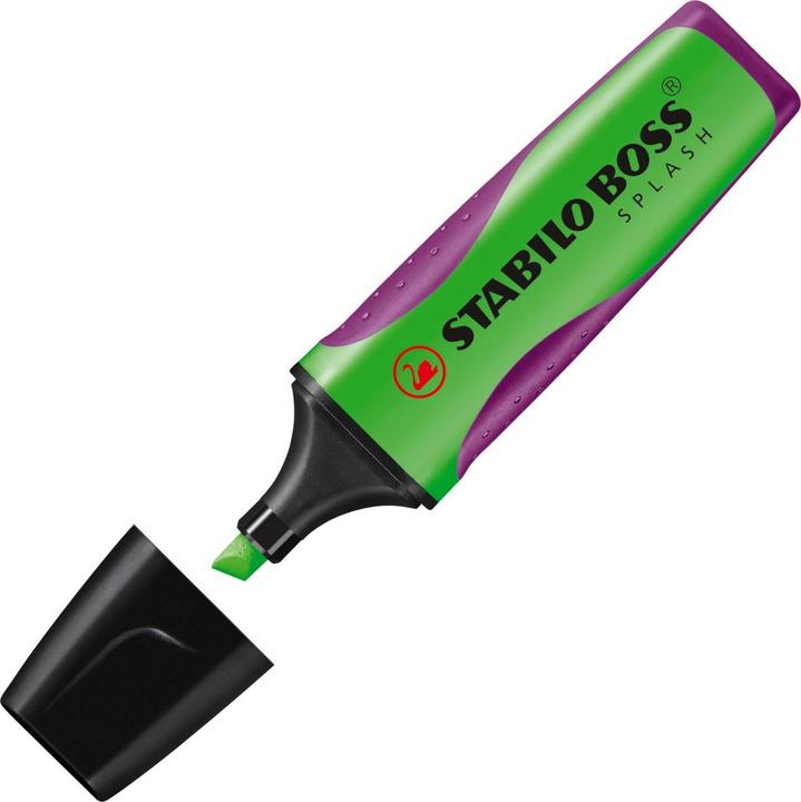 Actual product image STABILO BOSS SPLASH highlighter (Green, 2 mm, 1 x)
