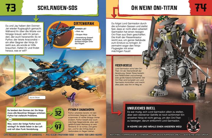 Produktbild LEGO® NINJAGO® Rette die Welt (Deutsch, Simon, Hugo, 2020)