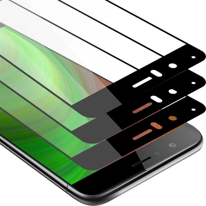 Actual product image Cadorabo Full screen display protection glass (3 Piece, Fee V8)