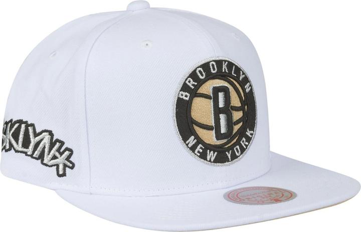 Mitchell & Ness White Brooklyn Nets (One Size)