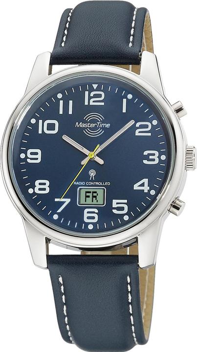 Master Time MTGA-10815-31L Funkuhr Herrenuhr 41mm 3ATM (Funkuhr, 41 mm)