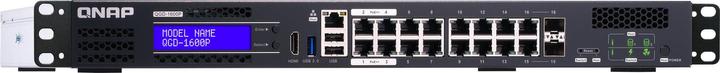 Actual product image QNAP QGD-1600P-8G, 16-Port PoE Edge Switch (16 Ports)
