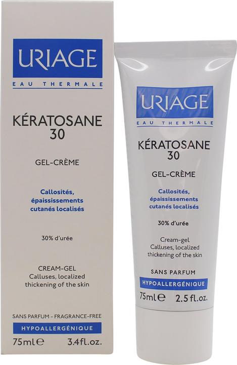 Image du produit Uriage Kératosane 30 Crème-Gel (Crème pour le corps, 75 ml)