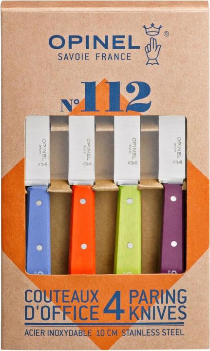 Produktbild Opinel Küchenmesser-Set No. 112 4-teilig farbig (9.50 cm)