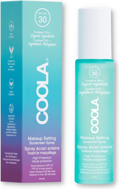 Coola Suncare Makeup Setting Spray (Sun spray, SPF 30, 50 ml)