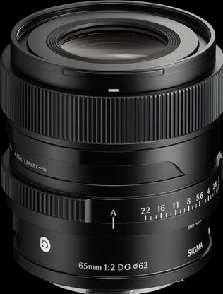 Produktbild Sigma 65mm F2,0 DG | Contemporary (L-Mount) (Black) (Sigma SA, Vollformat)