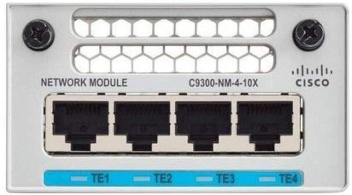 Image du produit Cisco Module d'extension - 100M/1G/2.5G/5G/10 Gigabit Ethernet x 4 (4 Ports)