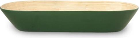 Produktbild Bekos Bambusschale mit grüner Aussenhülle (38 x 15 x 7.5 cm)