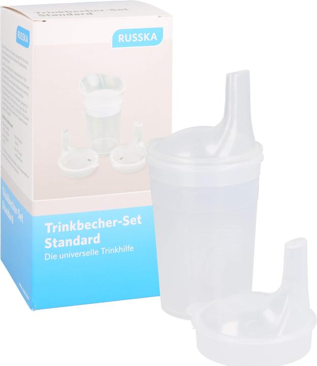 Produktbild Russka Trinkbecher Set Standard 2 Deckel (Trinken)