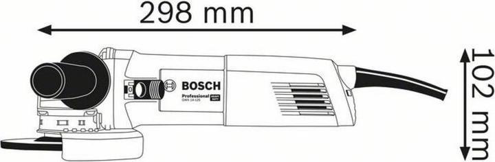 Actual product image Bosch Professional Angle grinder GWX 14 125 (125 mm)