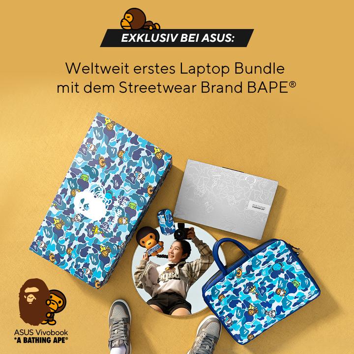 Actual product image ASUS Vivobook S 15 OLED BAPE Edition (15.60", Intel Core i5-13500H, 16 GB, 512 GB, CH)