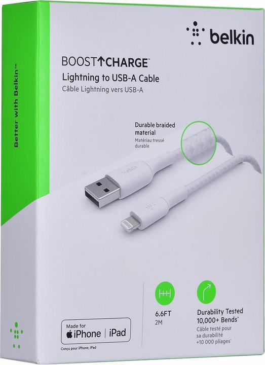 Produktbild Belkin USB - Lightning (2 m, USB 2.0)