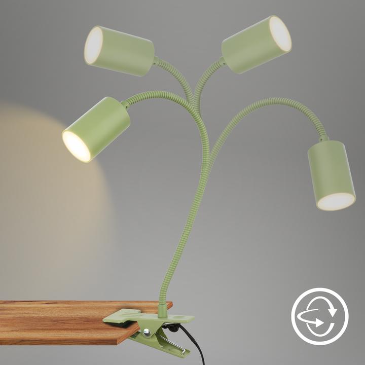 Actual product image Briloner LED clamp luminaire (290 lm)