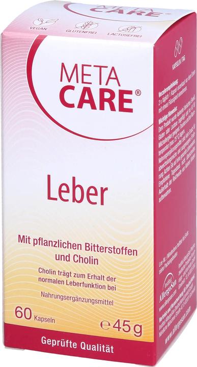 Image du produit Meta Care Gélule de foie (60 pièce(s), Capsules, 78 g)