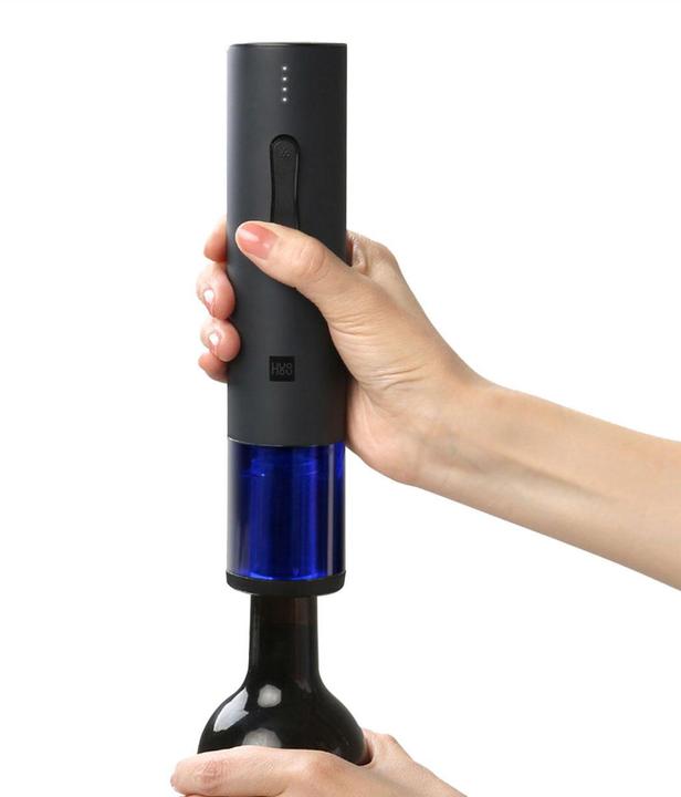 Actual product image Huohou Electric wine bottle opener - corkscrew (Electric corkscrew)