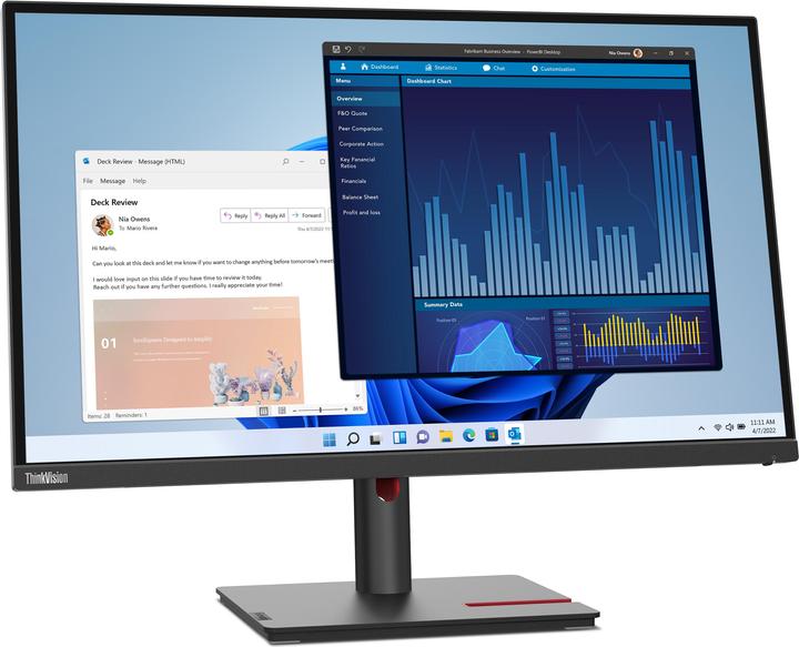 Actual product image Lenovo T27p-30 (3840 x 2160 Pixels, 27")