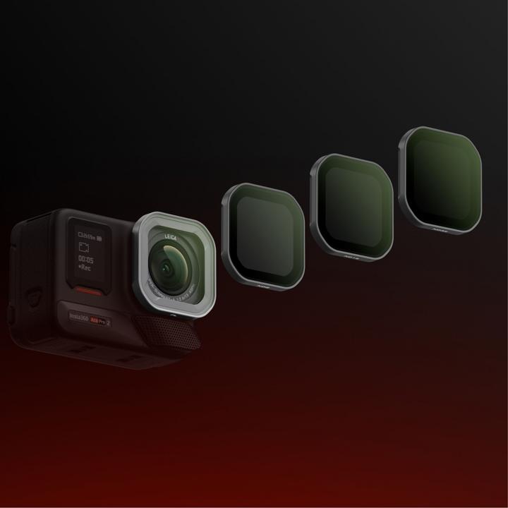 Actual product image Insta360 ND filter set