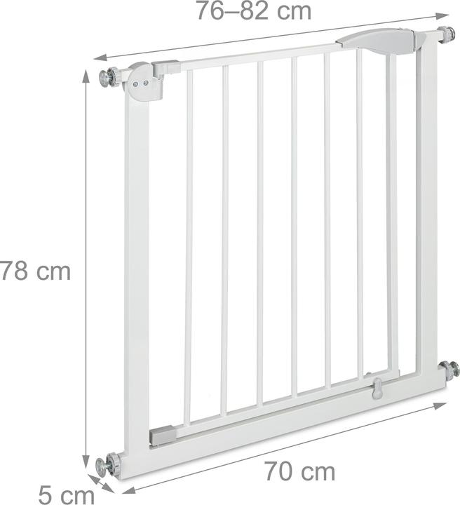 Produktbild Relaxdays Türschutzgitter (76 cm)