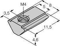 Immagine prodotto Turck Pietra scanalata