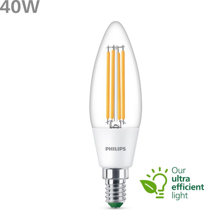 Immagine prodotto Philips Led Cla (E14, 2.30 W, 485 lm, 1 x, A)