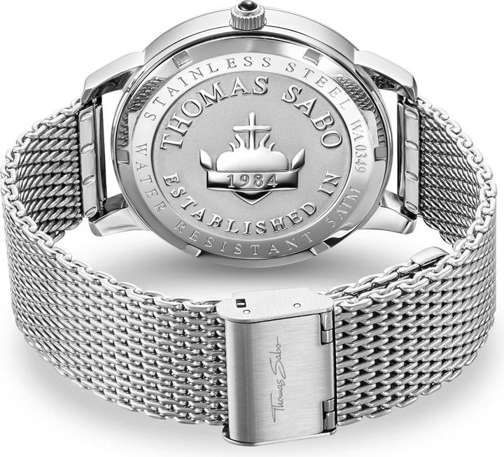 Immagine prodotto Thomas Sabo Orologio da uomo Rebel Spirit Compass bicolore (Orologio da polso analogico, 42 mm)