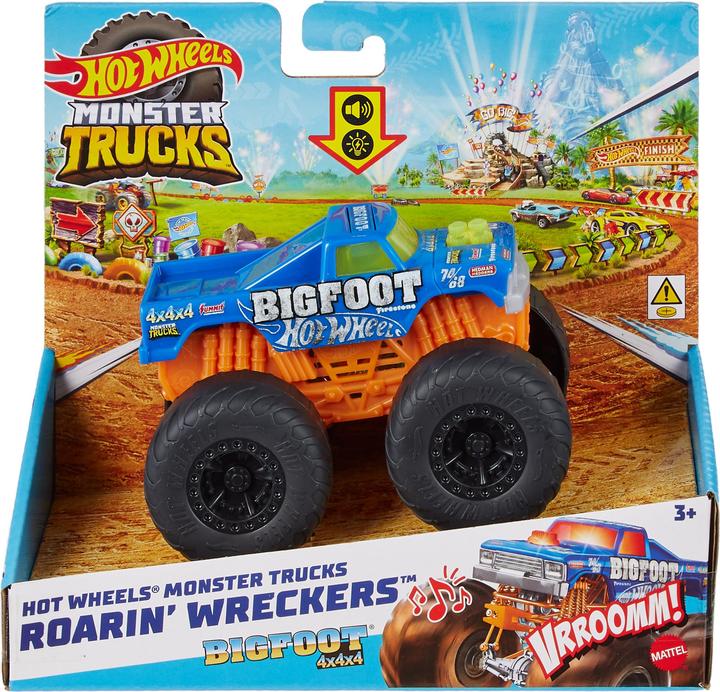 Produktbild Hot Wheels Monster Trucks Roarin Wreckers, assortiert