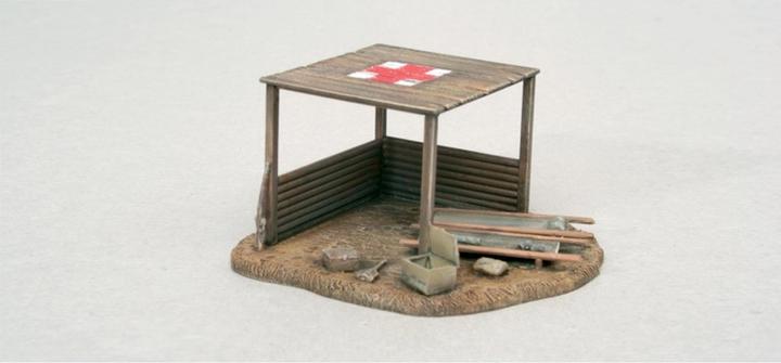 Productafbeelding Italeri Accessoires (fontein, commandopost et