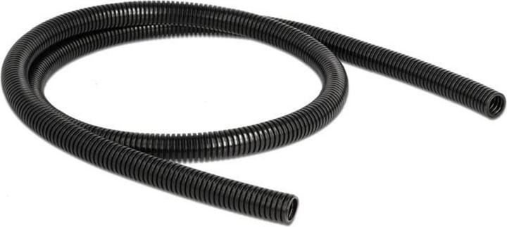 Actual product image Delock Cable protection conduit 1 m x 13 mm black (Cable conduit, 100 cm)