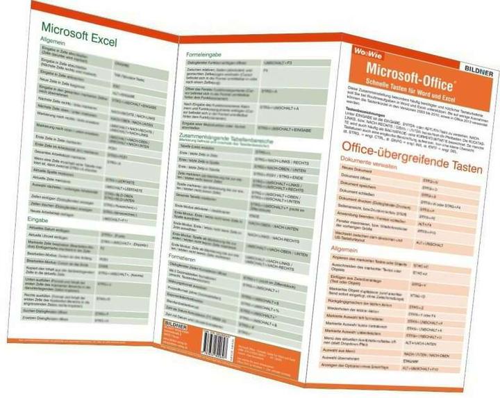 Produktbild Wo&Wie: Microsoft-Office - Schnelle Tasten für Word und Excel (Deutsch, Inge Baumeister, Christian Bildner, 2021)