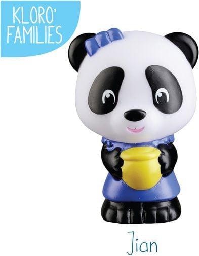 Image du produit Klorofil Set de 4 figurines Famille "Panda