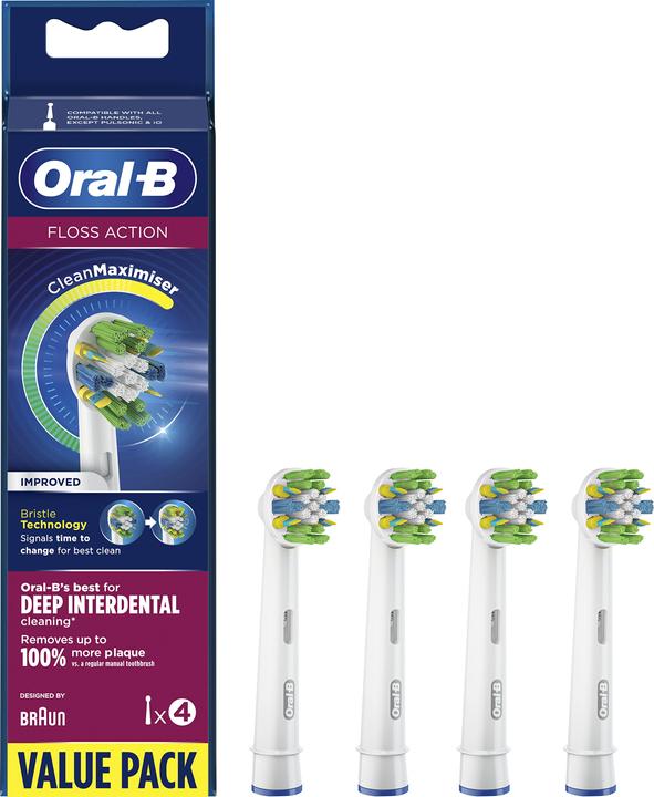 Image du produit Braun Floss Action CleanMaximiser Brosses de rechange 4 pcs. (4 x)