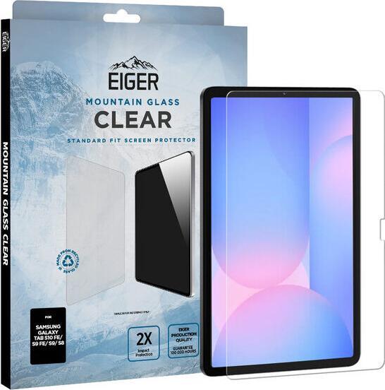 Immagine prodotto Eiger Mountain Glass Clear (1 Pezzo/i, Galaxy Tab S8, Galaxy Tab S7, Galaxy Tab S9, Galaxy Tab S9 FE)