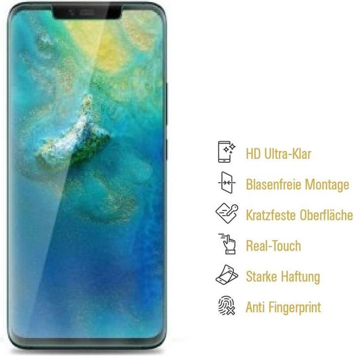 Actual product image Protectorking 3x Panzerfolie Anti-Shock HD Klar (3 Piece, Mate 20 Lite)