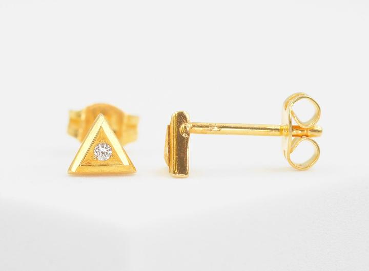 Image du produit Muau Boucles d'oreilles (Or jaune 750/18K)