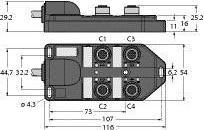 Produktbild Turck Aktuator-/Sensor-Verteiler