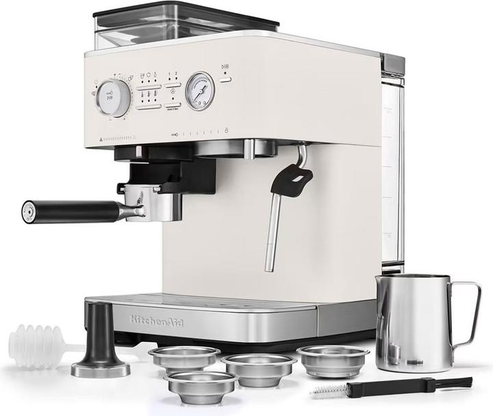 Actual product image KitchenAid 5KES6551EPL Siebträgermaschine mit Mahlwerk (EU plug)