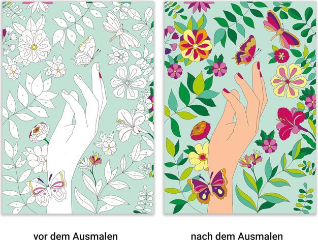 Actual product image Ravensburger Painting by numbers Mindful Moments - Paint and relax - 32 motifs - 24 colours -