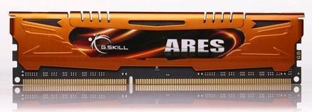Produktbild G.Skill ARES LP DDR3-1600 C9 QC - 16GB (4 x 4GB, 1600 MHz, DDR3-RAM, DIMM)