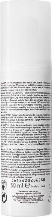 Produktbild La Roche Posay Anthelios Dermo-Kids Baby Milch Pflegende Sonnenschutz-Milch (Sonnenmilch, SPF 50+, 50 ml, 86 g)