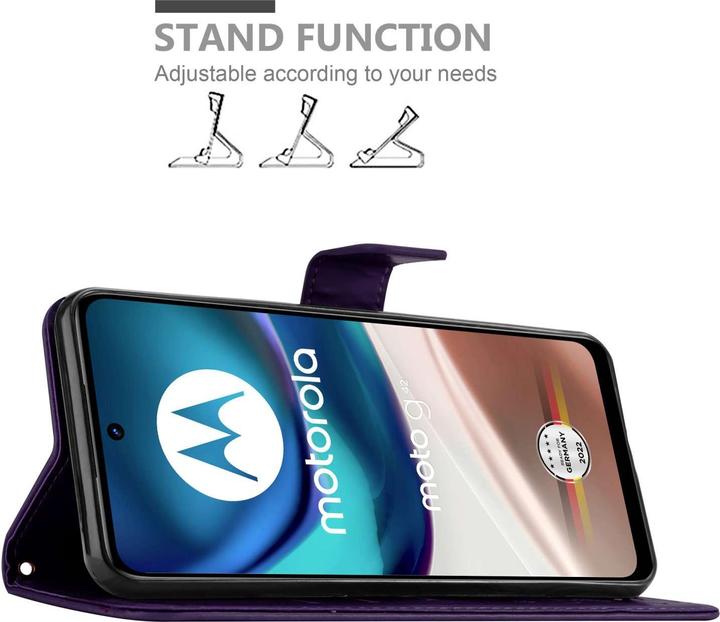 Actual product image Cadorabo Case for LG K40S Flower Book (K40s)