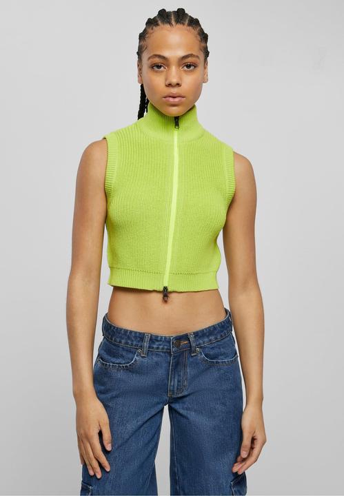 Actual product image Urban Classics Ladies Short Knit Vest (3XL)