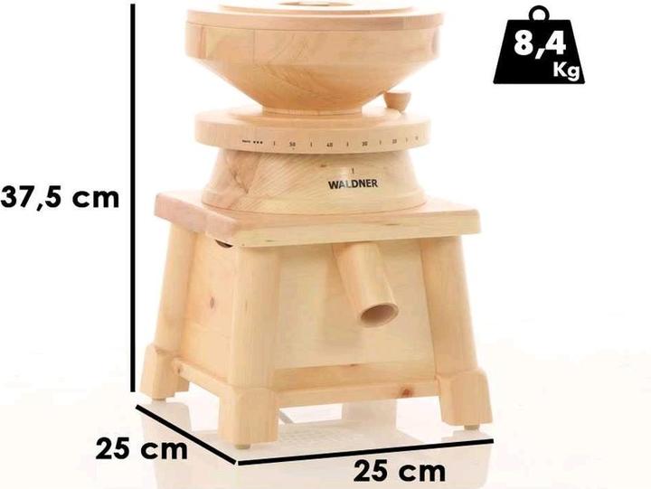 Image du produit Waldner Family Zirben Moulin à céréales 170 gMin Moteur 400 watts