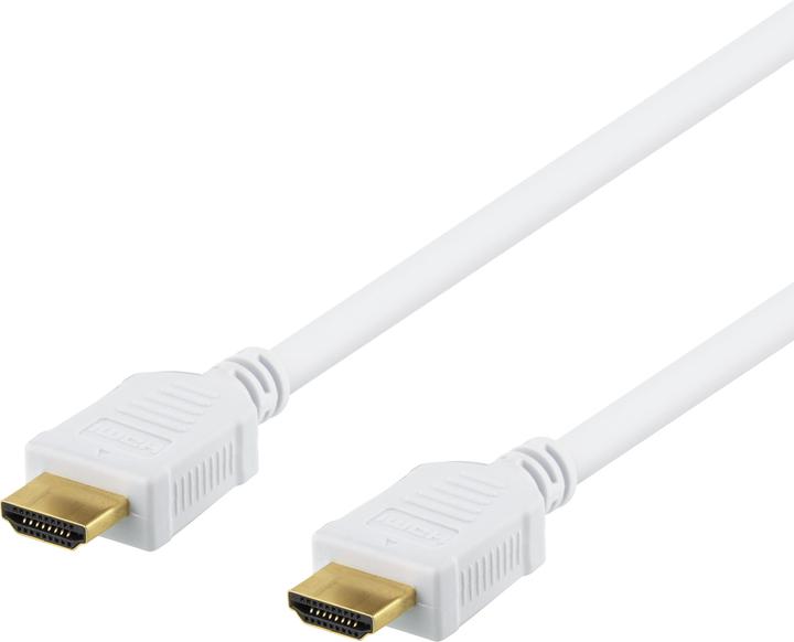 Produktbild Deltaco High-Speed HDMI cable 10m Ethernet 4K UHD white (10 m, HDMI)