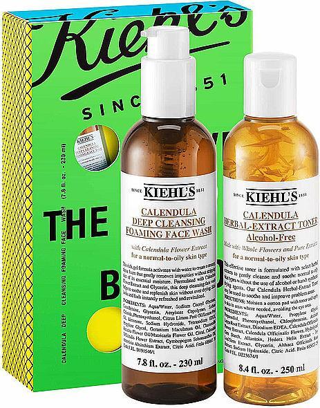 Kiehl's Geschenkset Leave the oil behind Set /250ml (Gesichtspflege set)