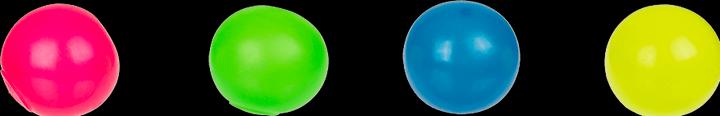 Produktbild Out of the blue 4-er Set Antistress Ball mini Glow in der Dark